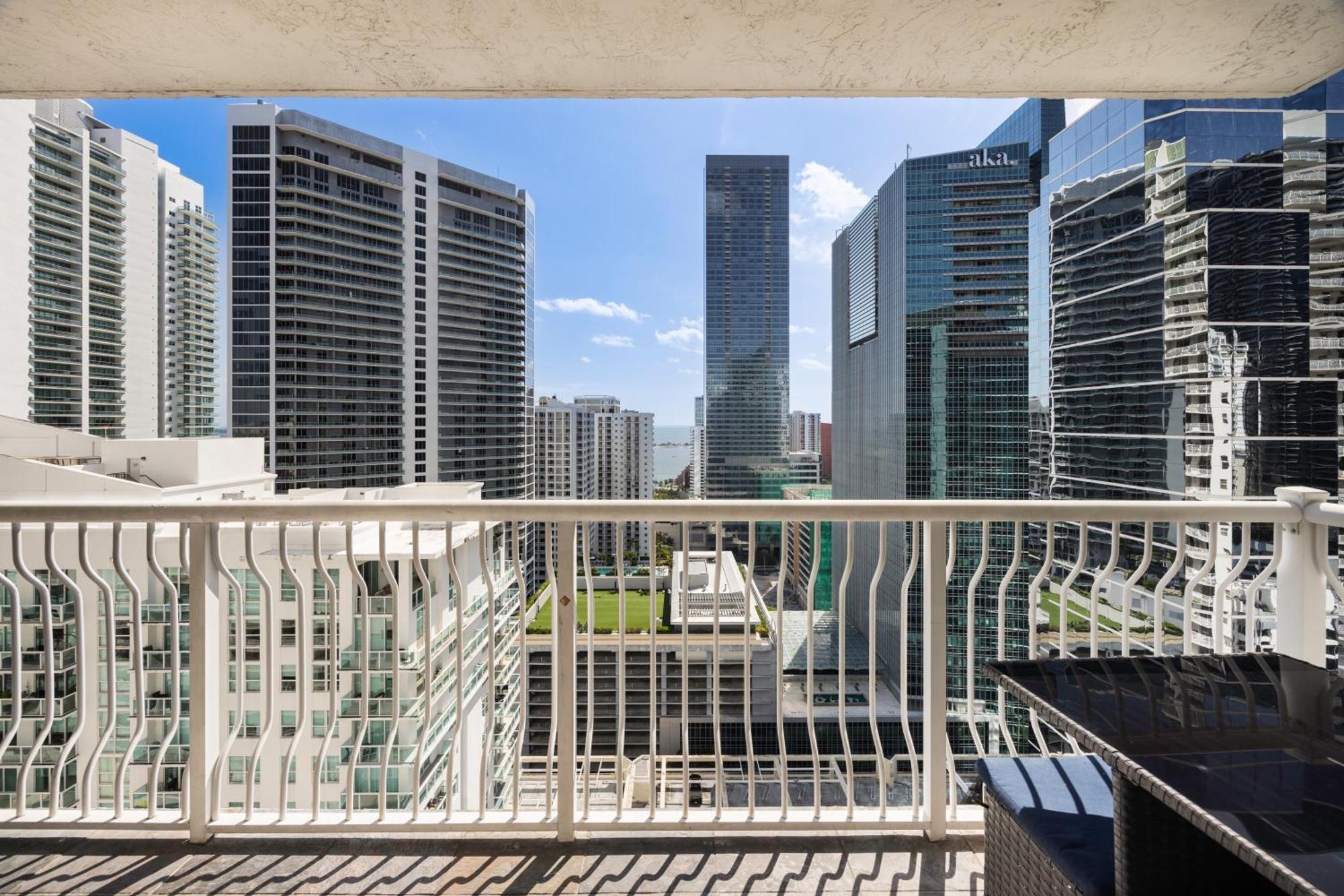 Two Bedroom Oceanview Apartment In Brickell Miami Eksteriør bilde